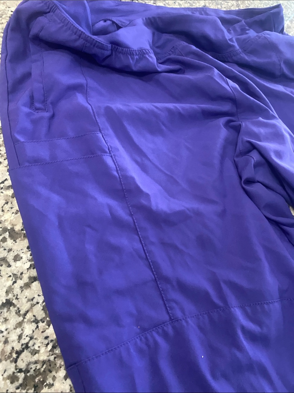 WonderWink Purple scrub pants - Picture 5 of 6